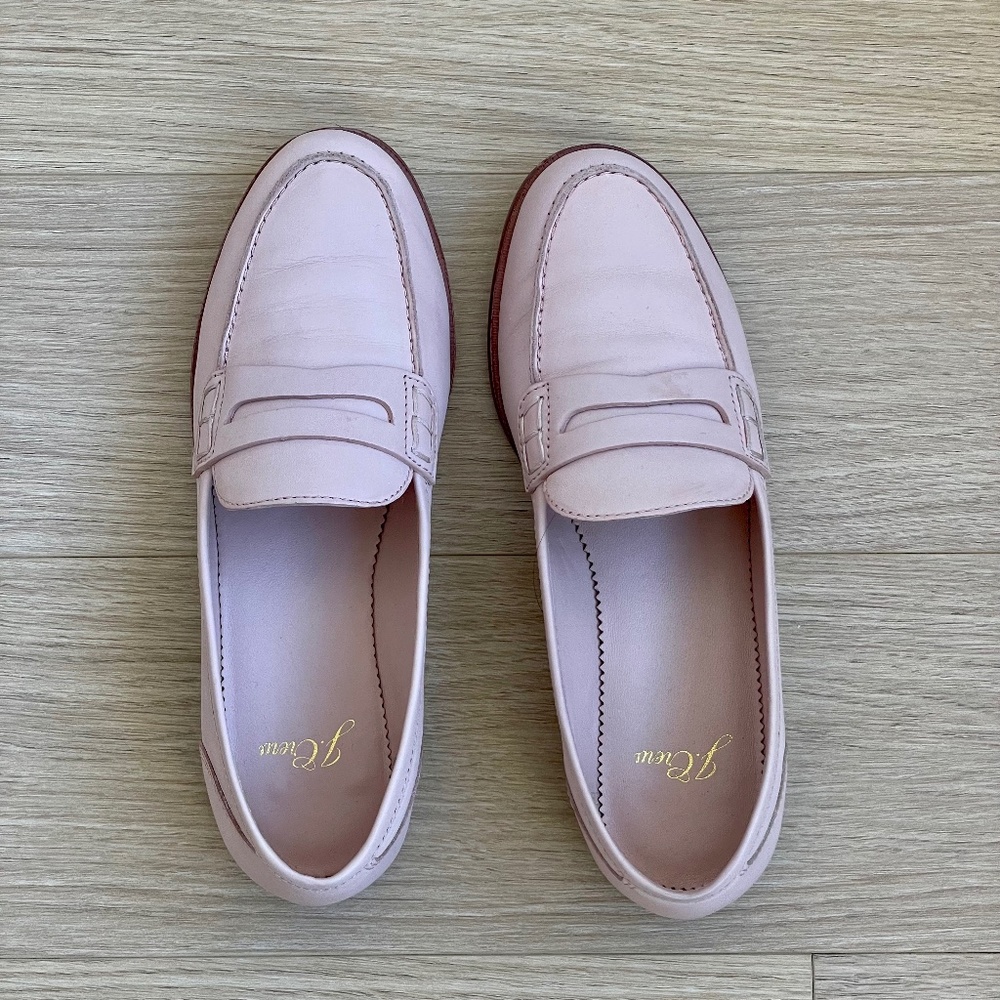 J.Crew Ryan Penny Loafers in light Pink